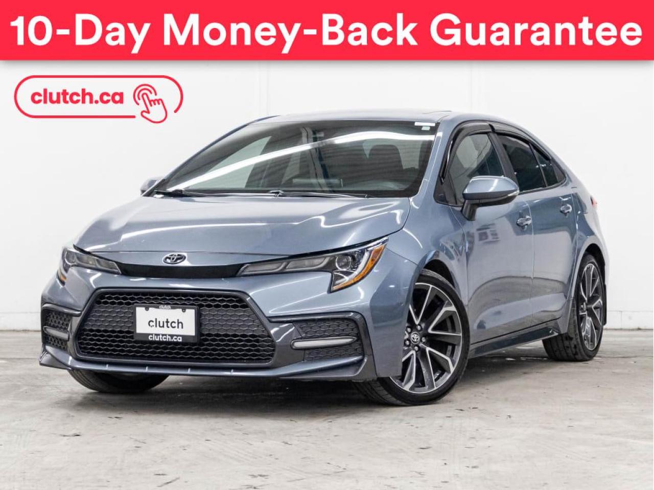 Used 2020 Toyota Corolla SE Upgrade w/ Apple CarPlay, Bluetooth, Rearview Cam for sale in Toronto, ON