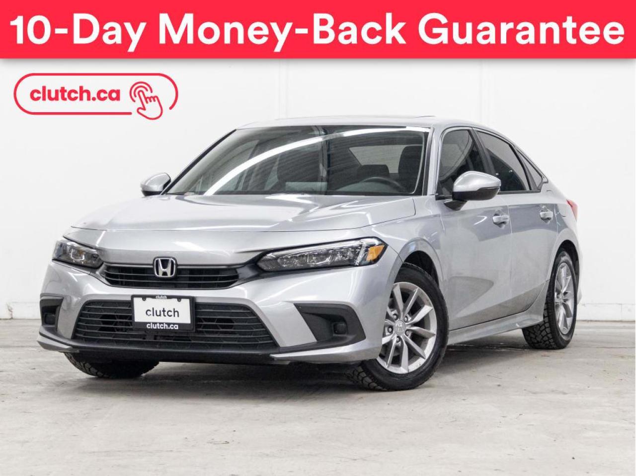 Used 2022 Honda Civic Sedan EX w/ Apple CarPlay & Android Auto, Adaptive Cruise, A/C for sale in Toronto, ON