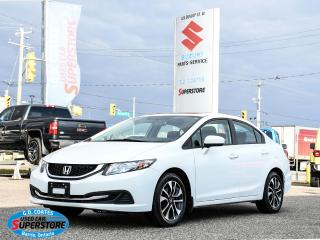 Used 2015 Honda Civic EX ~Bluetooth ~Heated Seats ~Sunroof for sale in Barrie, ON