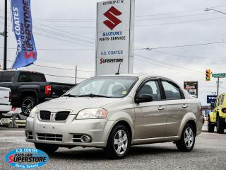 Used 2010 Pontiac G3 SE ~AM/FM Stereo ~Climate Control ~Sunroof for sale in Barrie, ON