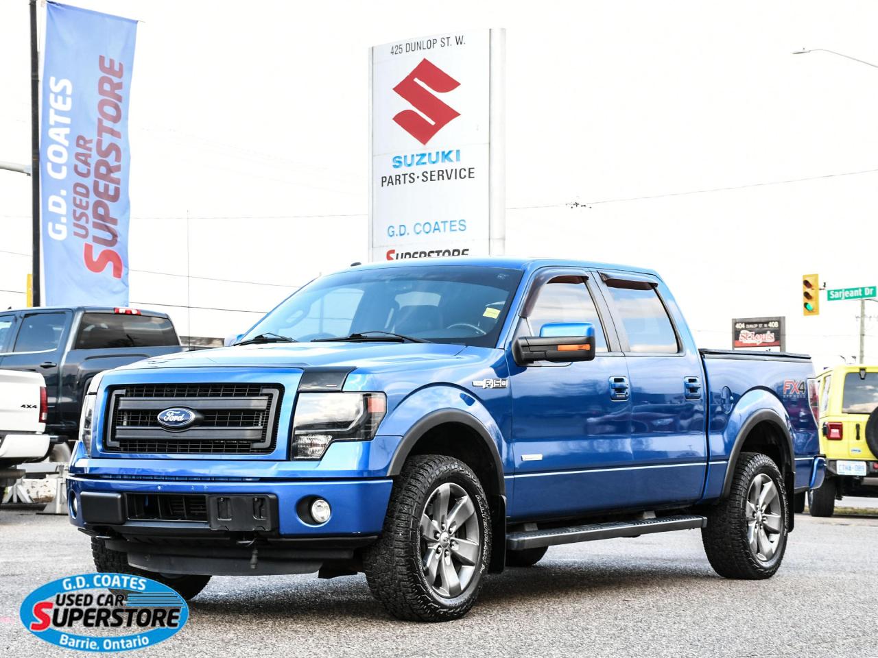 Used 2013 Ford F-150 FX4 Super Crew 4x4 for sale in Barrie, ON