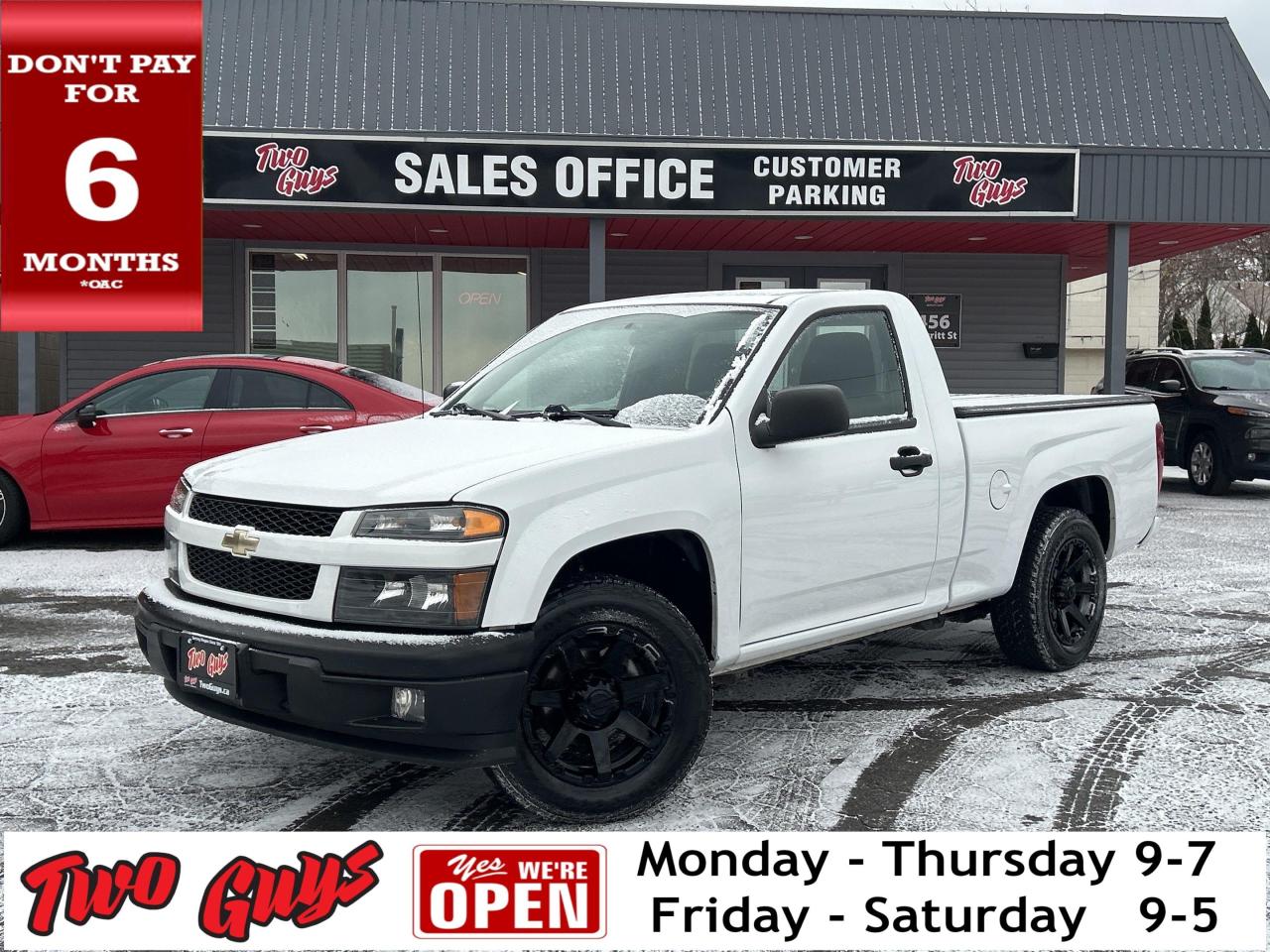 Used 2012 Chevrolet Colorado 2WD Reg Cab 111.2  LT w-1SD Nice Local Trade In! for sale in St Catharines, ON