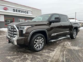Used 2022 Toyota Tundra PLATINUM HYBRID 1794 ED. |CREW |PANO ROOF |LEATHER for sale in Ottawa, ON