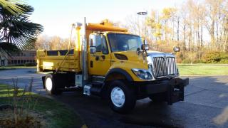 2009 International 7400 Workstar Dually Dump Truck With Air Brakes Diesel,9.3L L6 DIESEL engine, 6 cylinder, 2 door, automatic, 4X2, cruise control, air conditioning, AM/FM radio, 10 underbelly plow , yellow exterior, black interior, cloth.  Engine hours: 6518, Wheelbase:  176 inches, Dump box: 11 feet long by 7.5 feet wide ,GVW: 18,200 kg ,Engine Hours: 6518,Wheelbase: 176 (approx.) Transmission: Allison Automatic, Tire Size: Front- 315/80R 22.5 Rear- 11R x 22.5 Certificate and Decal Valid to March 2024 $37,840.00 plus $375 processing fee, $38,215.00 total payment obligation before taxes.  Listing report, warranty, contract commitment cancellation fee, financing available on approved credit (some limitations and exceptions may apply). All above specifications and information is considered to be accurate but is not guaranteed and no opinion or advice is given as to whether this item should be purchased. We do not allow test drives due to theft, fraud and acts of vandalism. Instead we provide the following benefits: Complimentary Warranty (with options to extend), Limited Money Back Satisfaction Guarantee on Fully Completed Contracts, Contract Commitment Cancellation, and an Open-Ended Sell-Back Option. Ask seller for details or call 604-522-REPO(7376) to confirm listing availability.