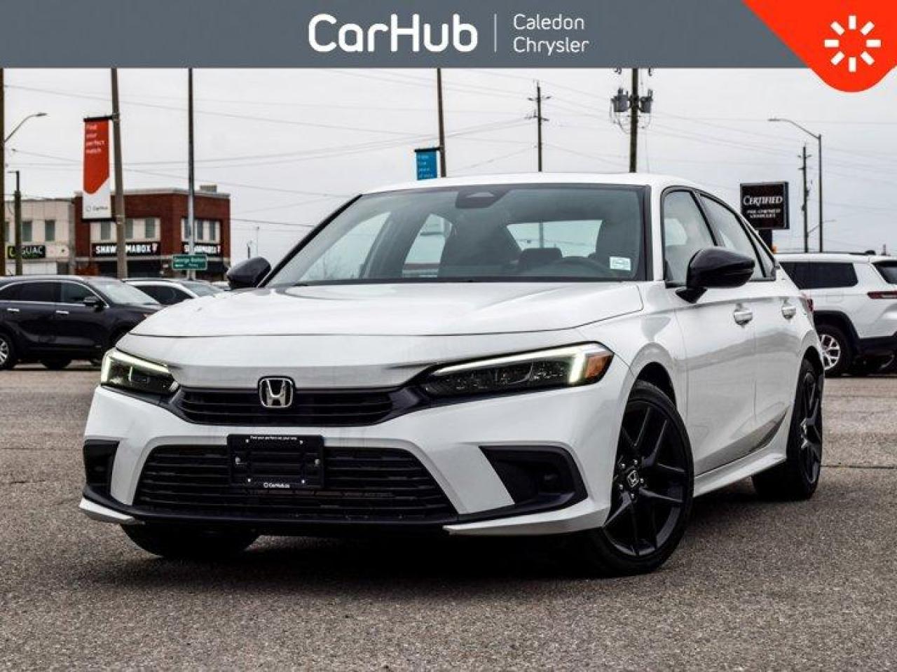 Used 2022 Honda Civic Sedan Sport Sunroof R-Start Blind Spot Heated Frt Seats 18