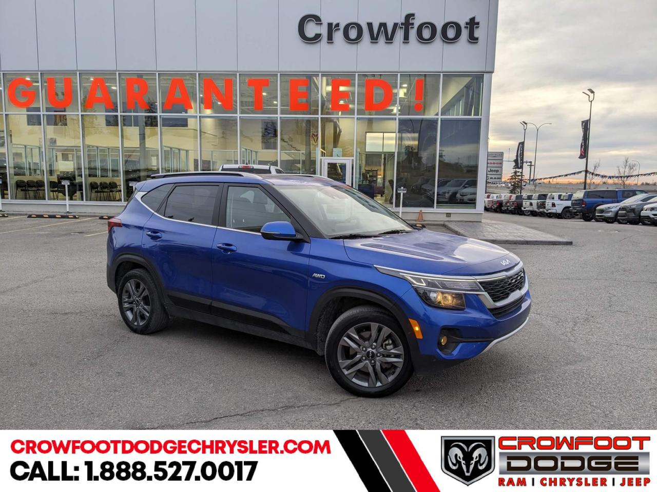 Used 2022 Kia Seltos EX - Sunroof -  Leather Seats for sale in Calgary, AB