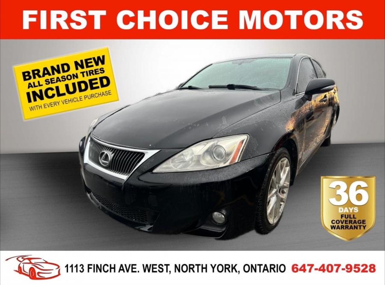 Used 2011 Lexus IS 250 AWD ~AUTOMATIC, FULLY CERTIFIED WITH WARRANTY!!!~ for sale in North York, ON