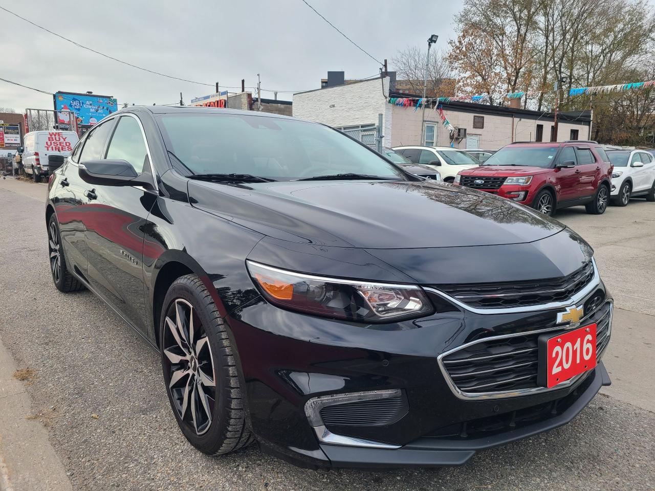 Used 2016 Chevrolet Malibu LT-NAVI - Backup Cam - Leather  -  Panoramic Sunroof  - Bluetooth  - Heated Seats  - front & back parking sensors - Amazing!!!!!! - One year warranty Nov deal for sale in Scarborough, ON