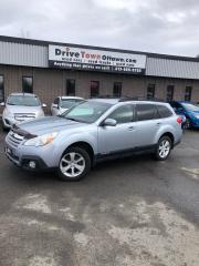 <p><span style=color: #3a3a3a; font-family: Roboto, sans-serif; font-size: 15px; background-color: #ffffff;>2014 SUBARU OUTBACK, PREMIUM PKG MOON ROOF , CRUSE , AWD </span><br style=box-sizing: border-box; color: #3a3a3a; font-family: Roboto, sans-serif; font-size: 15px; background-color: #ffffff; /><span style=color: #3a3a3a; font-family: Roboto, sans-serif; font-size: 15px; background-color: #ffffff;>Very Clean Unit, 4 Cylinder 2.5L Automatic Transmissions. AWD ALL GREAT POWER </span><span class=js-trim-text style=border: 0px solid #e5e7eb; box-sizing: border-box; --tw-translate-x: 0; --tw-translate-y: 0; --tw-rotate: 0; --tw-skew-x: 0; --tw-skew-y: 0; --tw-scale-x: 1; --tw-scale-y: 1; --tw-scroll-snap-strictness: proximity; --tw-ring-offset-width: 0px; --tw-ring-offset-color: #fff; --tw-ring-color: rgba(59,130,246,.5); --tw-ring-offset-shadow: 0 0 #0000; --tw-ring-shadow: 0 0 #0000; --tw-shadow: 0 0 #0000; --tw-shadow-colored: 0 0 #0000; font-family: Inter, ui-sans-serif, system-ui, -apple-system, BlinkMacSystemFont, Segoe UI, Roboto, Helvetica Neue, Arial, Noto Sans, sans-serif, Apple Color Emoji, Segoe UI Emoji, Segoe UI Symbol, Noto Color Emoji; color: #64748b; font-size: 12px; data-text=<p><span style= data-wordcount=80><span style=color: #3a3a3a; font-family: Roboto, sans-serif;><span style=font-size: 15px;>FEATURES QUICK</span></span><span style=color: #64748b; font-family: Inter, ui-sans-serif, system-ui, -apple-system, BlinkMacSystemFont, Segoe UI, Roboto, Helvetica Neue, Arial, Noto Sans, sans-serif, Apple Color Emoji, Segoe UI Emoji, Segoe UI Symbol, Noto Color Emoji;><span style=font-size: 12px;> AND EASY FINANCING...LOW PAYMENTS...GET APPROVE NOW AT DRIVETOWNOTTAWA.COM, DRIVE4LESS. *TAXES AND LICENSE EXTRA. COME VISIT US/VENEZ NOUS VISITER! FINANCING CHARGES ARE EXTRA EXAMPLE: BANK FEE, DEALER FEE, PPSA, INTEREST CHARGES </span></span></span><span style=color: #64748b; font-family: Inter, ui-sans-serif, system-ui, -apple-system, BlinkMacSystemFont, Segoe UI, Roboto, Helvetica Neue, Arial, Noto Sans, sans-serif, Apple Color Emoji, Segoe UI Emoji, Segoe UI Symbol, Noto Color Emoji; font-size: 12px;>...</span></p><p> </p><p> </p><p> </p><p> </p><p> </p><p> </p><p> </p>