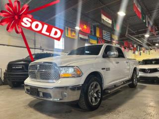 Used 2017 RAM 1500 ECO DIESEL | MSRP $69,758 | LARAMIE | CREW CAB for sale in North York, ON