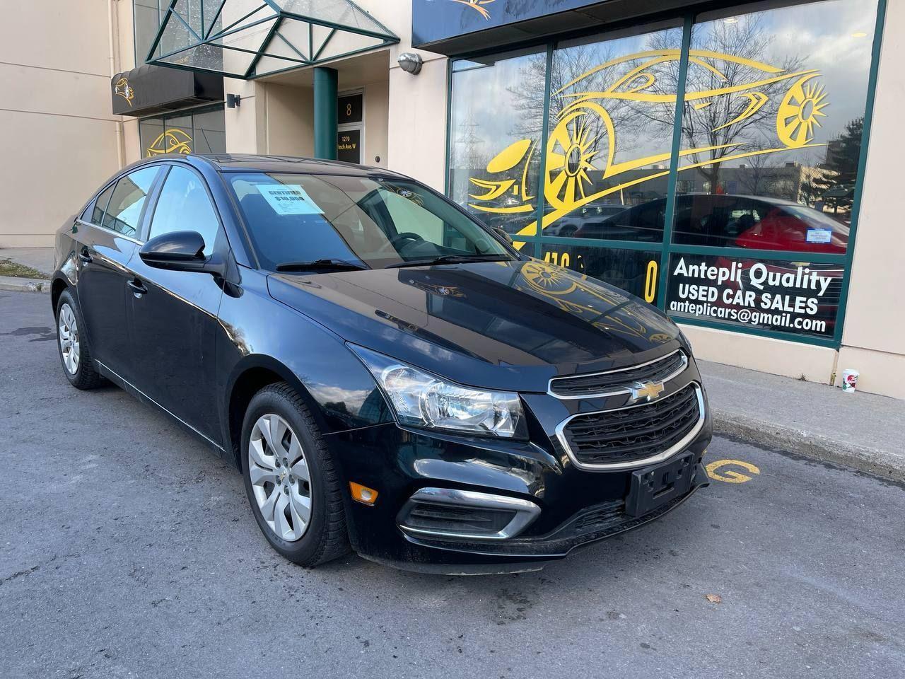 Used 2016 Chevrolet Cruze LT for sale in North York, ON