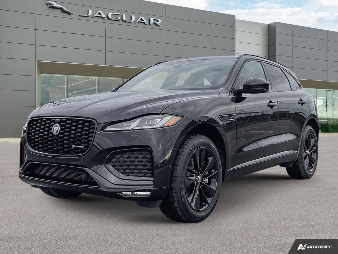 New 2024 Jaguar F-PACE P250 R-Dynamic S 3.99% Available for sale in Winnipeg, MB