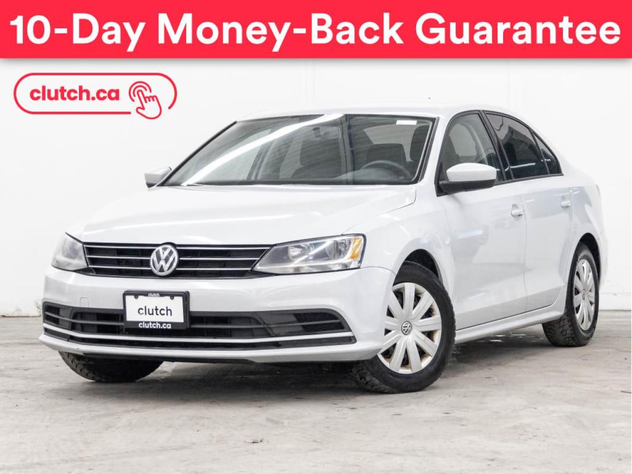 Used 2017 Volkswagen Jetta Sedan Trendline+ w/ Apple CarPlay, Bluetooth, A/C for sale in Toronto, ON