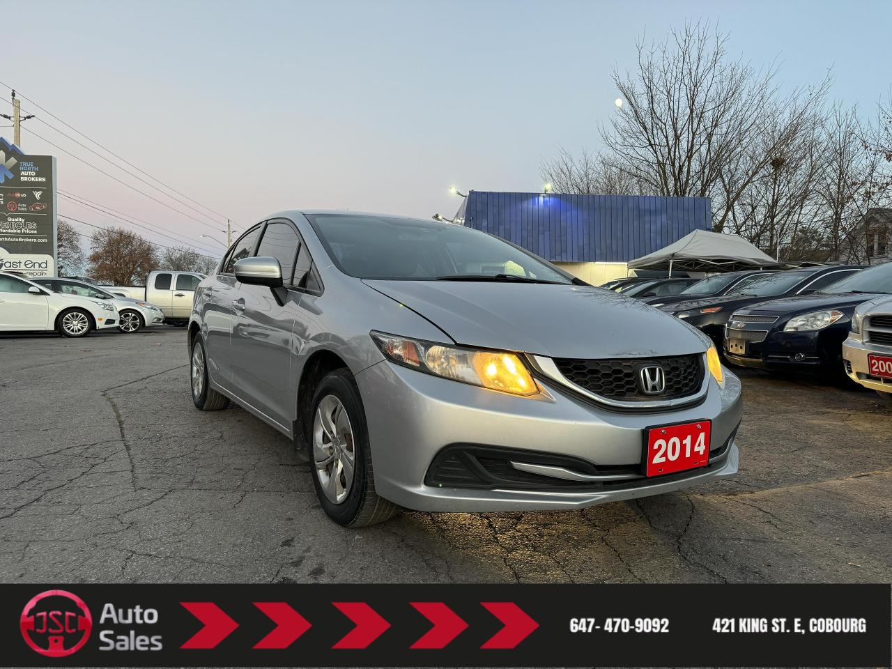 Used 2014 Honda Civic 4dr Cvt Lx for sale in Cobourg, ON