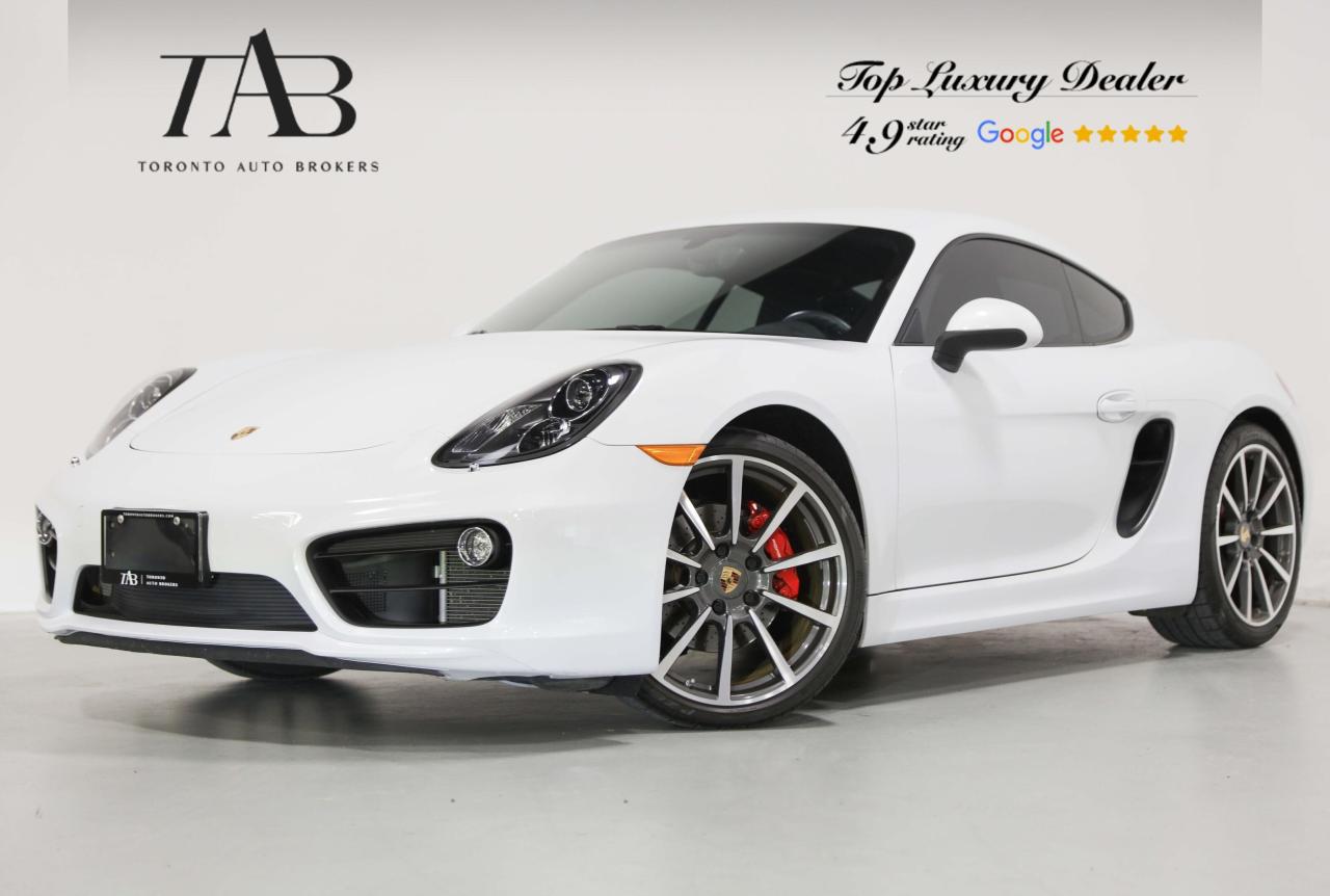 Used 2015 Porsche Cayman S | PREMIUM PKG | SPORT CHRONO PKG | 20 IN WHEELS for sale in Vaughan, ON