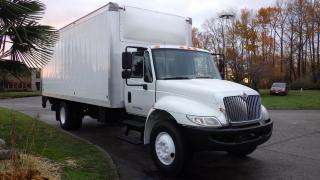 2017 International 4300 22 Foot Cube Van Dually 6 Cylinder Cummins Diesel, 2 door, automatic, 4X2, cruise control, air conditioning, AM/FM radio, power door locks, power windows, power mirrors, white exterior, grey interior, cloth.  Engine Hours: 2,727. Box size:  22 Feet long by 8 Feet wide by 7.5 Feet tall. Certification and decal valid until November 2024. $72,510.00 plus $375 processing fee, $72,885.00 total payment obligation before taxes.  Listing report, warranty, contract commitment cancellation fee, financing available on approved credit (some limitations and exceptions may apply). All above specifications and information is considered to be accurate but is not guaranteed and no opinion or advice is given as to whether this item should be purchased. We do not allow test drives due to theft, fraud and acts of vandalism. Instead we provide the following benefits: Complimentary Warranty (with options to extend), Limited Money Back Satisfaction Guarantee on Fully Completed Contracts, Contract Commitment Cancellation, and an Open-Ended Sell-Back Option. Ask seller for details or call 604-522-REPO(7376) to confirm listing availability.