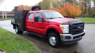 Used 2013 Ford F-350 SD 9 Foot Flat Deck Crew Cab 4WD for sale in Burnaby, BC