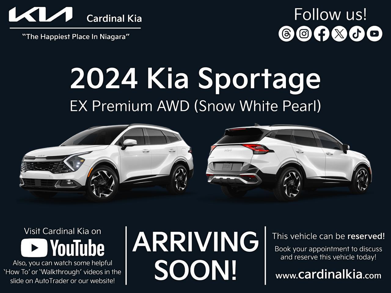 New 2024 Kia Sportage EX Premium for sale in Niagara Falls, ON
