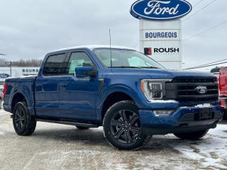 <b>Leather Seats, Connected Navigation, Wireless Charging, Ford Co-Pilot360 Assist +, 20 inch Aluminum Wheels!</b><br> <br> <br> <br>  For a truck that simply does more, and looks better doing it, the Ford F-150 is an obvious choice. <br> <br>The perfect truck for work or play, this versatile Ford F-150 gives you the power you need, the features you want, and the style you crave! With high-strength, military-grade aluminum construction, this F-150 cuts the weight without sacrificing toughness. The interior design is first class, with simple to read text, easy to push buttons and plenty of outward visibility. With productivity at the forefront of design, the F-150 makes use of every single component was built to get the job done right!<br> <br> This atlas blue metallic Crew Cab 4X4 pickup   has a 10 speed automatic transmission and is powered by a  400HP 3.5L V6 Cylinder Engine.<br> <br> Our F-150s trim level is Lariat. This luxurious Ford F-150 Lariat comes loaded with premium features such as leather heated and cooled seats, body colored exterior accents, a proximity key with push button start and smart device remote start, pro trailer backup assist and Ford Co-Pilot360 that features lane keep assist, blind spot detection, pre-collision assist with automatic emergency braking and rear parking sensors. Enhanced features also includes unique aluminum wheels, SYNC 4 with enhanced voice recognition featuring connected navigation, Apple CarPlay and Android Auto, FordPass Connect 4G LTE, power adjustable pedals, a powerful Bang & Olufsen audio system with SiriusXM radio, cargo box lights, dual zone climate control and a handy rear view camera to help when backing out of tight spaces. This vehicle has been upgraded with the following features: Leather Seats, Connected Navigation, Wireless Charging, Ford Co-pilot360 Assist +, 20 Inch Aluminum Wheels, Lariat Sport Package, Advanced Security Pack Removal. <br><br> View the original window sticker for this vehicle with this url <b><a href=http://www.windowsticker.forddirect.com/windowsticker.pdf?vin=1FTFW1E80PKE86336 target=_blank>http://www.windowsticker.forddirect.com/windowsticker.pdf?vin=1FTFW1E80PKE86336</a></b>.<br> <br>To apply right now for financing use this link : <a href=https://www.bourgeoismotors.com/credit-application/ target=_blank>https://www.bourgeoismotors.com/credit-application/</a><br><br> <br/> Incentives expire 2024-04-01.  See dealer for details. <br> <br>Discount on vehicle represents the Cash Purchase discount applicable and is inclusive of all non-stackable and stackable cash purchase discounts from Ford of Canada and Bourgeois Motors Ford and is offered in lieu of sub-vented lease or finance rates. To get details on current discounts applicable to this and other vehicles in our inventory for Lease and Finance customer, see a member of our team. </br></br>Discover a pressure-free buying experience at Bourgeois Motors Ford in Midland, Ontario, where integrity and family values drive our 78-year legacy. As a trusted, family-owned and operated dealership, we prioritize your comfort and satisfaction above all else. Our no pressure showroom is lead by a team who is passionate about understanding your needs and preferences. Located on the shores of Georgian Bay, our dealership offers more than just vehiclesits an experience rooted in community, trust and transparency. Trust us to provide personalized service, a diverse range of quality new Ford vehicles, and a seamless journey to finding your perfect car. Join our family at Bourgeois Motors Ford and let us redefine the way you shop for your next vehicle.<br> Come by and check out our fleet of 70+ used cars and trucks and 100+ new cars and trucks for sale in Midland.  o~o