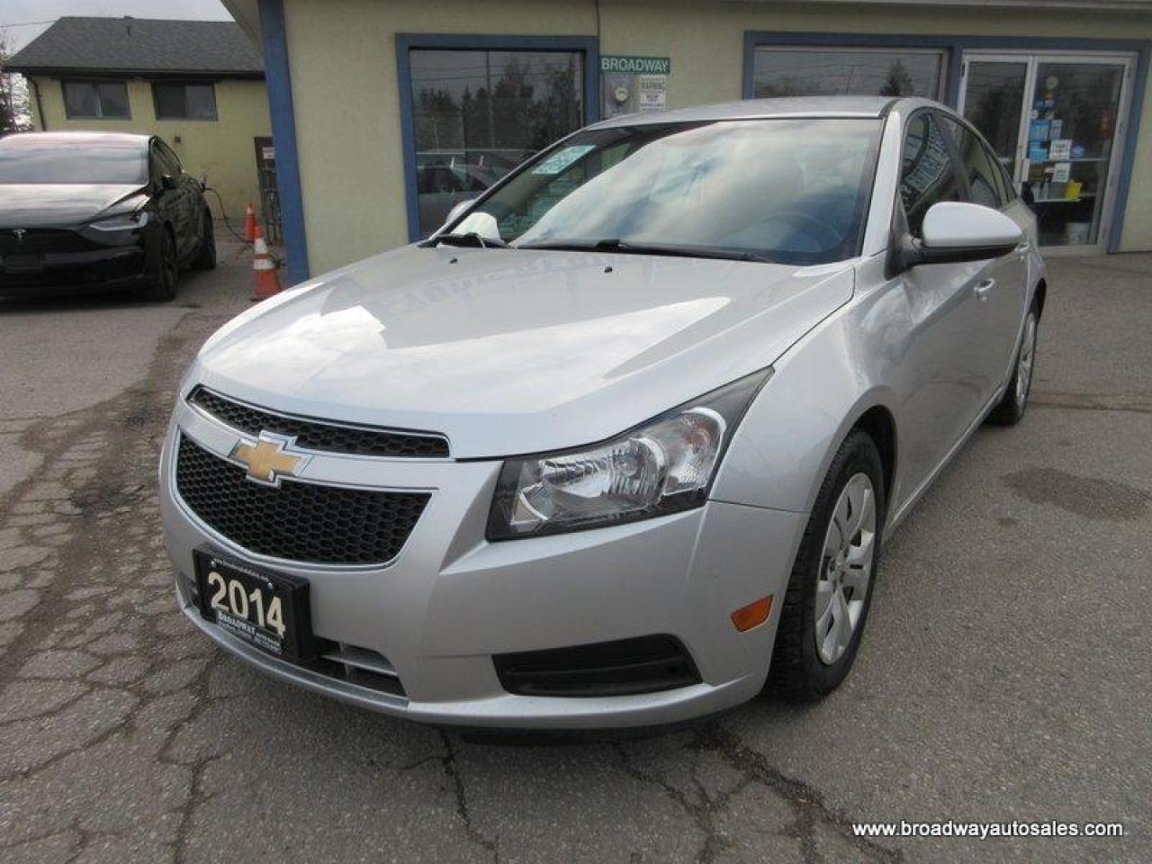 Used 2014 Chevrolet Cruze GREAT VALUE 1-LT-EDITION 5 PASSENGER 1.4L - TURBO.. TOUCH SCREEN DISPLAY.. BACK-UP CAMERA.. BLUETOOTH SYSTEM.. KEYLESS ENTRY.. for sale in Bradford, ON