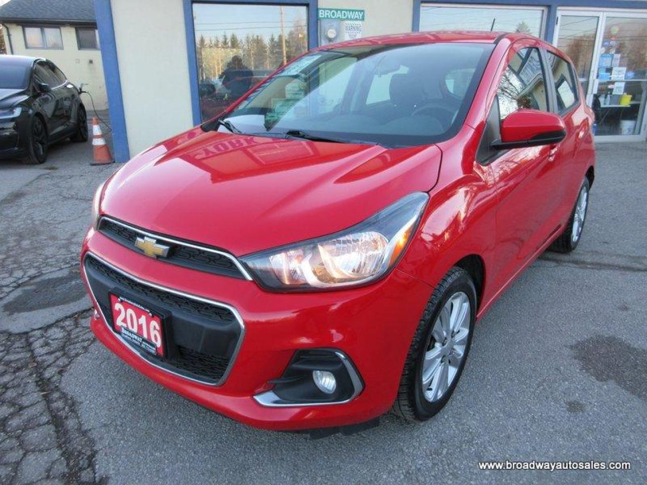 2016 Chevrolet Spark GREAT KM'S 1-LT-MODEL 4 PASSENGER 1.4L - DOHC.. TOUCH SCREEN DISPLAY.. BACK-UP CAMERA.. POWER SUNROOF.. BLUETOOTH SYSTEM.. KEYLESS ENTRY..