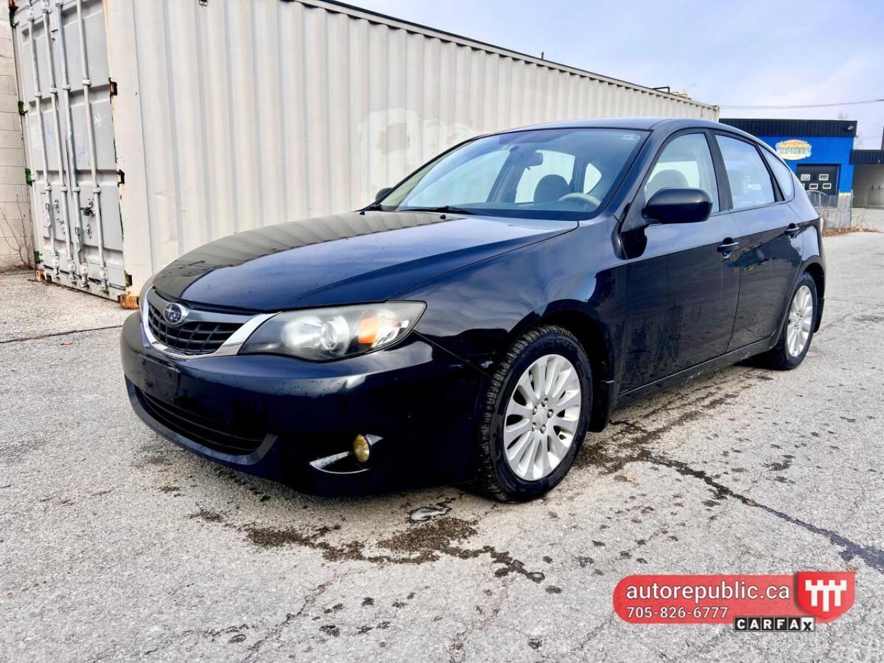 Used 2008 Subaru Impreza 2.5i AWD Certified Hatchback Gas Saver Extended Wa for sale in Orillia, ON