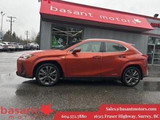 Used 2022 Lexus UX Hybrid, Backup Cam, Sunroof, Leather, Low KMs!! for sale in Surrey, BC