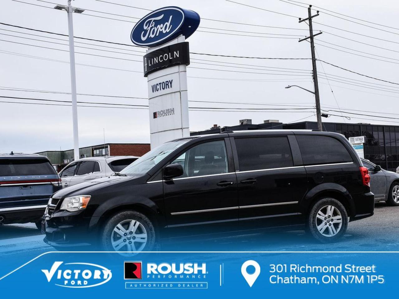 Used 2014 Dodge Grand Caravan Wagon Crew | STOW N GO | BACKUP CAMERA | for sale in Chatham, ON