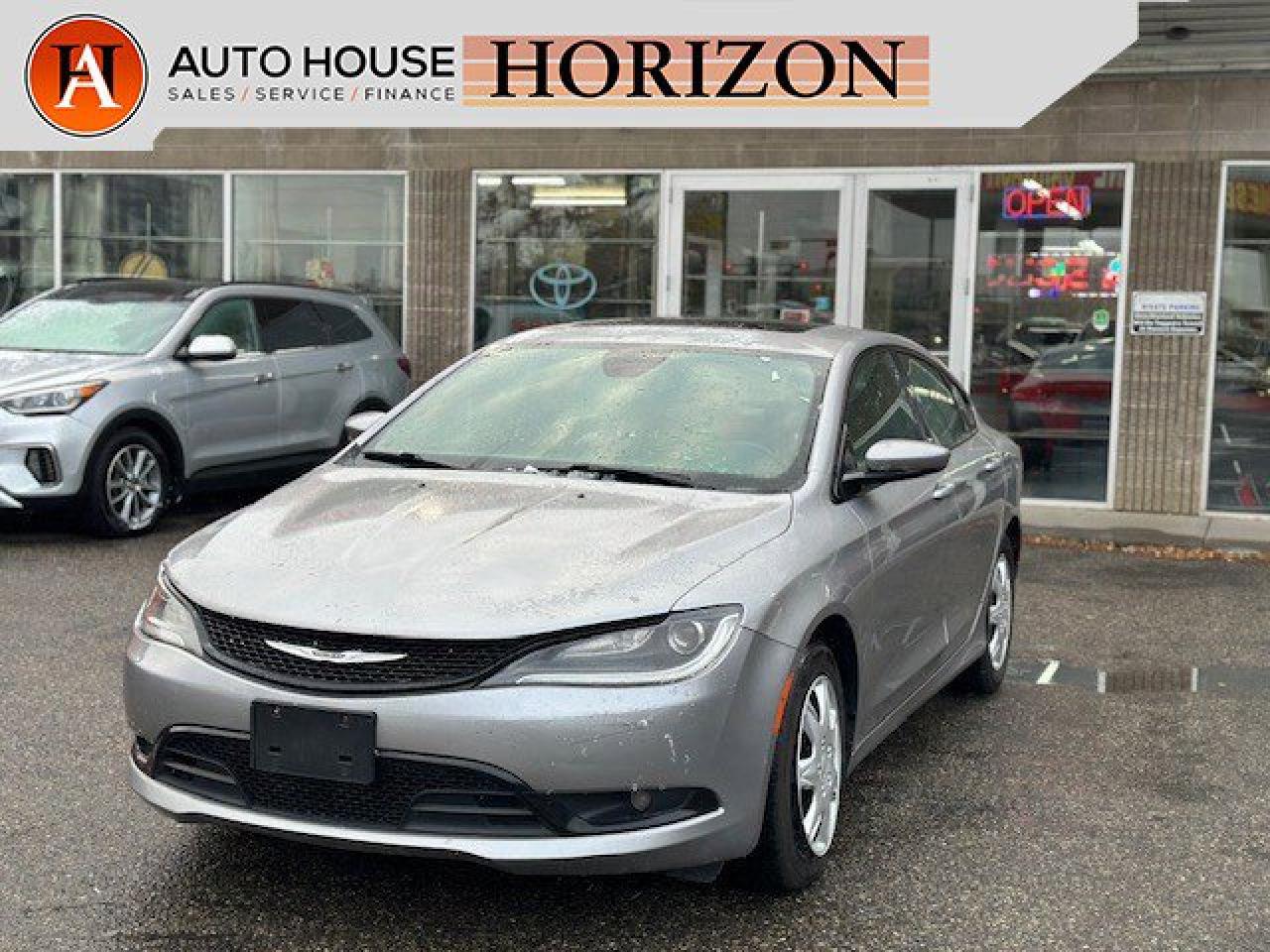 Used 2015 Chrysler 200 S | NAVIGATION | BACKUP CAMERA | PANO ROOF | LEATHER/HEATED SEATS for sale in Calgary, AB