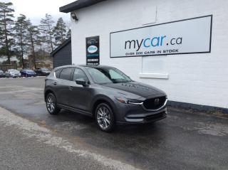 Used 2021 Mazda CX-5 GT AWD! FUEL EFFICIENT. MOONROOF. LEATHER. BACKUP CAM. HEATED for sale in North Bay, ON