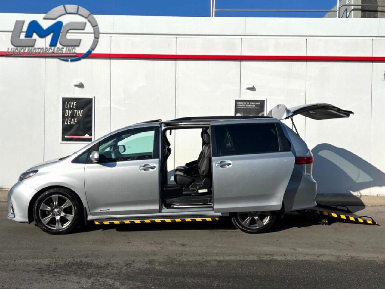 Used 2020 Toyota Sienna SE-MOBILITY WHEELCHAIR ACCESSIBLE VAN-7 SEATER-CERTIFIED for sale in Toronto, ON