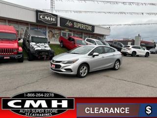 Used 2018 Chevrolet Cruze LT  APPLE-CP CAM HTD-SEATS 16-AL for sale in St. Catharines, ON