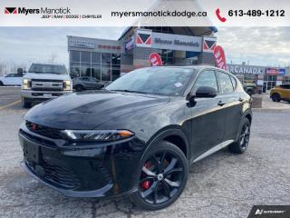 <b>Hybrid,  Heated Seats,  Heated Steering Wheel,  Remote Start,  Apple CarPlay!</b><br> <br> <br> <br>Call 613-489-1212 to speak to our friendly sales staff today, or come by the dealership!<br> <br>  Bold, aggressive and capable, this 2024 Dodge Hornet is ready for whatever. <br> <br>This 2024 Dodge Hornet features sharp aggressive exterior styling combined with astounding performance from a selection of powertrains to ensure that this head-turning SUV stays on top of the pack. With an addition of a new hybrid power unit, exceptional acceleration as well as impressive efficiency is expected. For a taste of the new chapter of Dodge, step this way.<br> <br> This ball SUV  has an automatic transmission and is powered by a  288HP 1.3L 4 Cylinder Engine.<br> <br> Our Hornets trim level is R/T PHEV. This Hornet R/T Hybrid features many amazing standard equipment such as a 10.25-inch infotainment screen powered by Uconnect 5 with Apple CarPlay and Android Auto, LED lights with daytime running lights and automatic high beams, and power heated side mirrors. Safety on the road is assured thanks to blind spot detection, ParkSense rear parking sensors, forward collision warning with rear cross path detection, lane departure warning, and a ParkView back-up camera. Additional features include mobile hotspot internet access, front and rear cupholders, proximity keyless entry with push button start, traffic distance pacing, dual-zone front air conditioning, and so much more! This vehicle has been upgraded with the following features: Hybrid,  Heated Seats,  Heated Steering Wheel,  Remote Start,  Apple Carplay,  Android Auto,  Blind Spot Detection. <br><br> View the original window sticker for this vehicle with this url <b><a href=http://www.chrysler.com/hostd/windowsticker/getWindowStickerPdf.do?vin=ZACPDFCW7R3A17138 target=_blank>http://www.chrysler.com/hostd/windowsticker/getWindowStickerPdf.do?vin=ZACPDFCW7R3A17138</a></b>.<br> <br>To apply right now for financing use this link : <a href=https://CreditOnline.dealertrack.ca/Web/Default.aspx?Token=3206df1a-492e-4453-9f18-918b5245c510&Lang=en target=_blank>https://CreditOnline.dealertrack.ca/Web/Default.aspx?Token=3206df1a-492e-4453-9f18-918b5245c510&Lang=en</a><br><br> <br/> Weve discounted this vehicle $1800.<br> Buy this vehicle now for the lowest weekly payment of <b>$196.52</b> with $0 down for 96 months @ 6.49% APR O.A.C. ( Plus applicable taxes -  $1199  fees included in price    ).  See dealer for details. <br> <br>If youre looking for a Dodge, Ram, Jeep, and Chrysler dealership in Ottawa that always goes above and beyond for you, visit Myers Manotick Dodge today! Were more than just great cars. We provide the kind of world-class Dodge service experience near Kanata that will make you a Myers customer for life. And with fabulous perks like extended service hours, our 30-day tire price guarantee, the Myers No Charge Engine/Transmission for Life program, and complimentary shuttle service, its no wonder were a top choice for drivers everywhere. Get more with Myers!<br> Come by and check out our fleet of 50+ used cars and trucks and 120+ new cars and trucks for sale in Manotick.  o~o