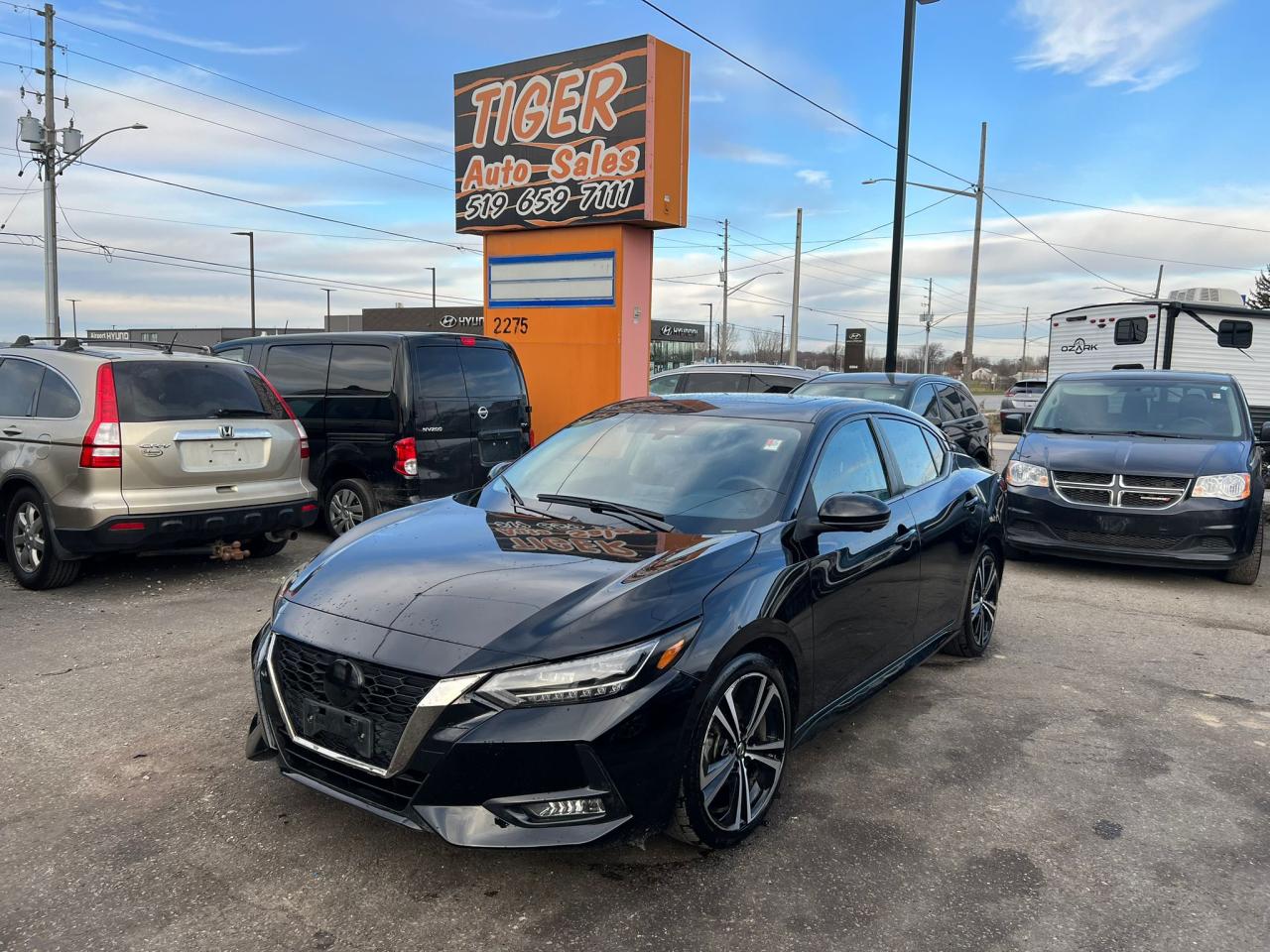 Used 2021 Nissan Sentra SR CVT**LEATHER*ONLY 56KMS*LOADED**CERTIFIED for sale in London, ON