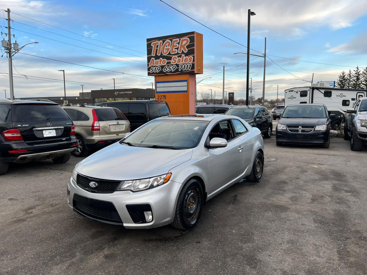 Used 2010 Kia Forte Koup SX**MANUAL**COUPE**LEATHER**ONLY 166KMS**CERTIFIED for sale in London, ON