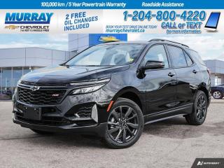 New 2024 Chevrolet Equinox RS for sale in Winnipeg, MB