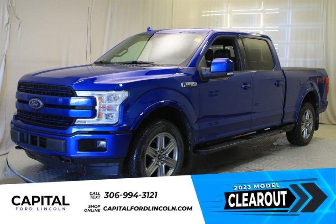 Used 2018 Ford F-150 Lariat SuperCrew   **Local Trade, Sport Package, Leather, Navigation** for sale in Regina, SK