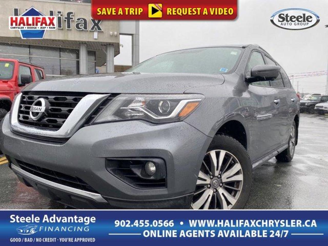 Used 2018 Nissan Pathfinder S  Leather and Sunroof!! for sale in Halifax, NS