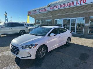 <div>2018 HYUNDAI ELANTRA GL WITH 155505 KMS, NAVIGATION, BACKUP CAMERA, SUNROOF, HEATED STEERING WHEEL, PUSH BUTTON START, BLUETOOTH, USB/AUX, BLIND SPOT DETECTION, HEATED SEATS, CLOTH SEATS, CD//RADIO, AC, POWER WINDOWS LOCKS SEATS AND MORE! </div>