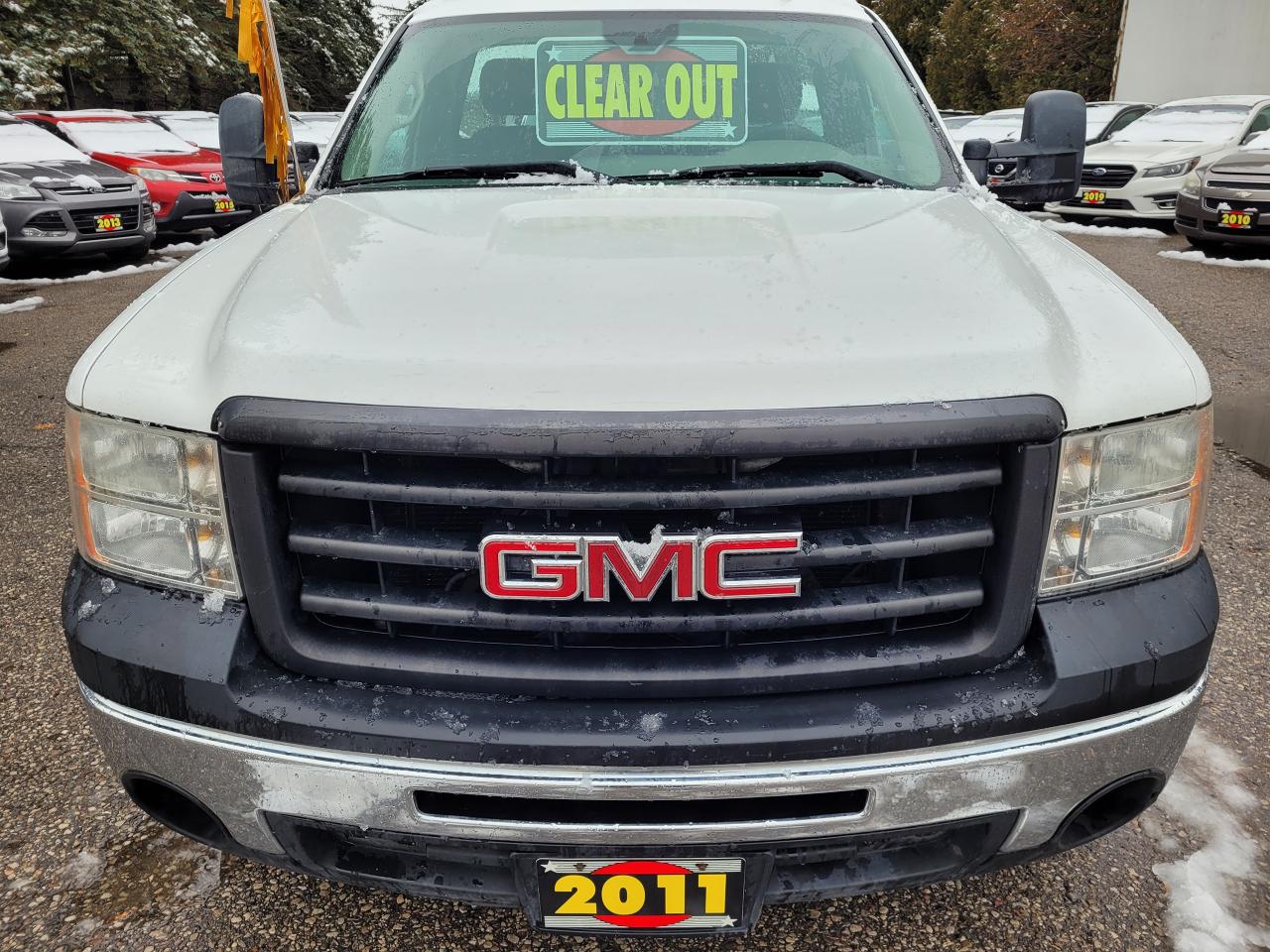 2011 GMC Sierra 1500 2WD Reg Cab 133.0" WT Clean CarFax Trade Welcome - Photo #2