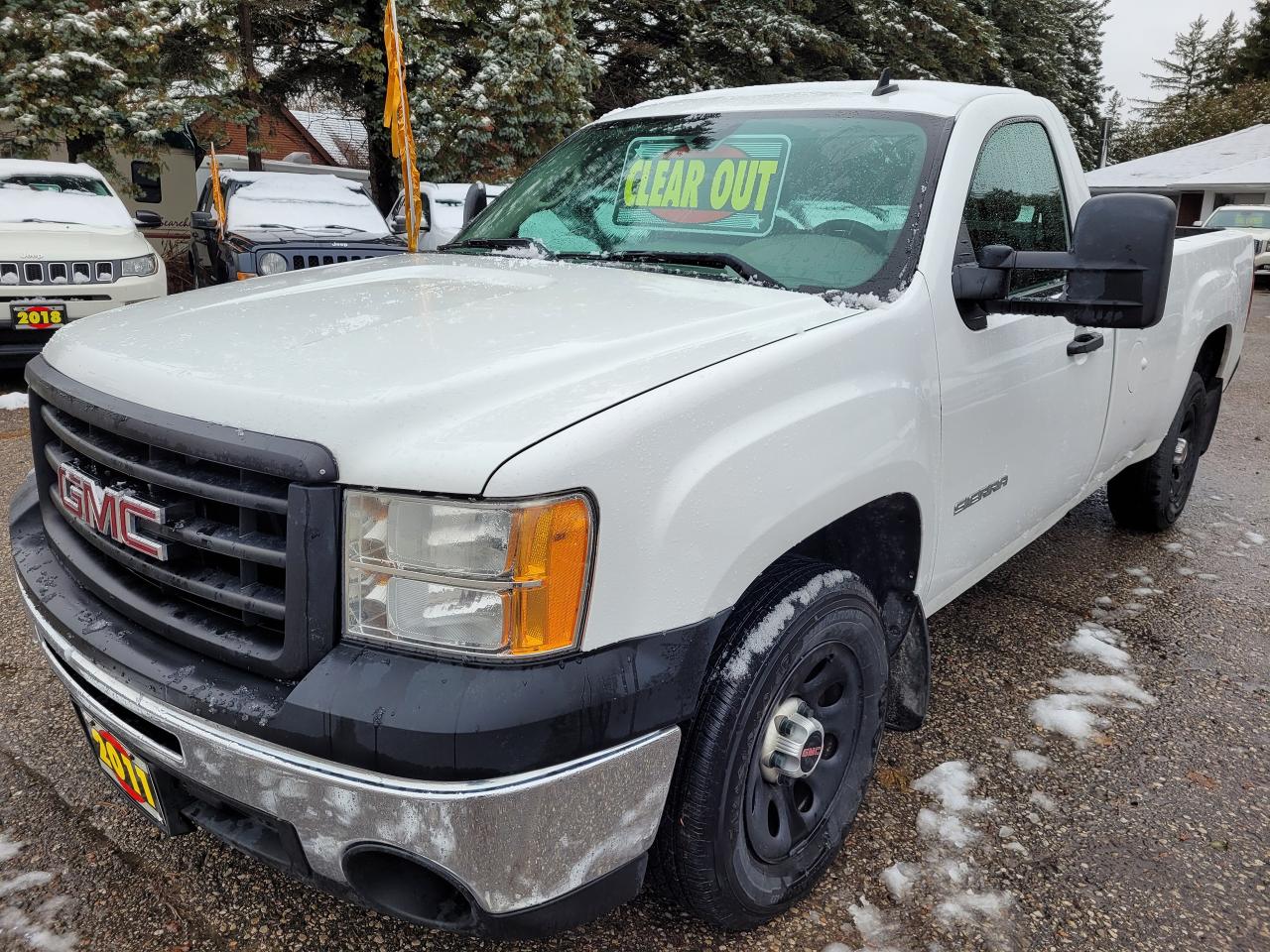 2011 GMC Sierra 1500 2WD Reg Cab 133.0" WT Clean CarFax Trade Welcome - Photo #1