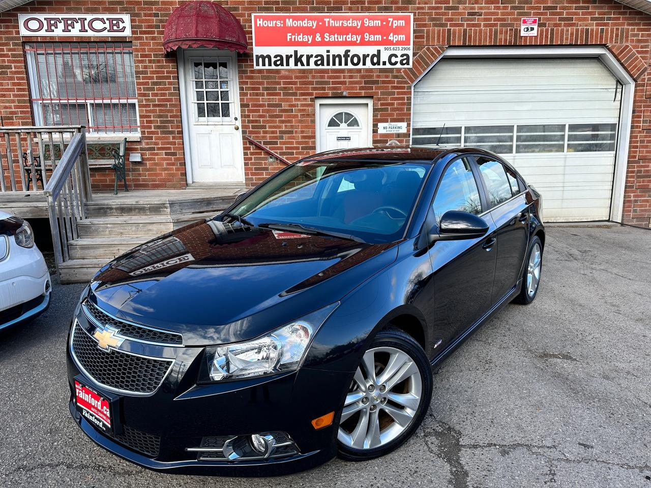 2012 Chevrolet Cruze LT RS Turbo Sunroof FM/XM Bluetooth Alloys CD A/C