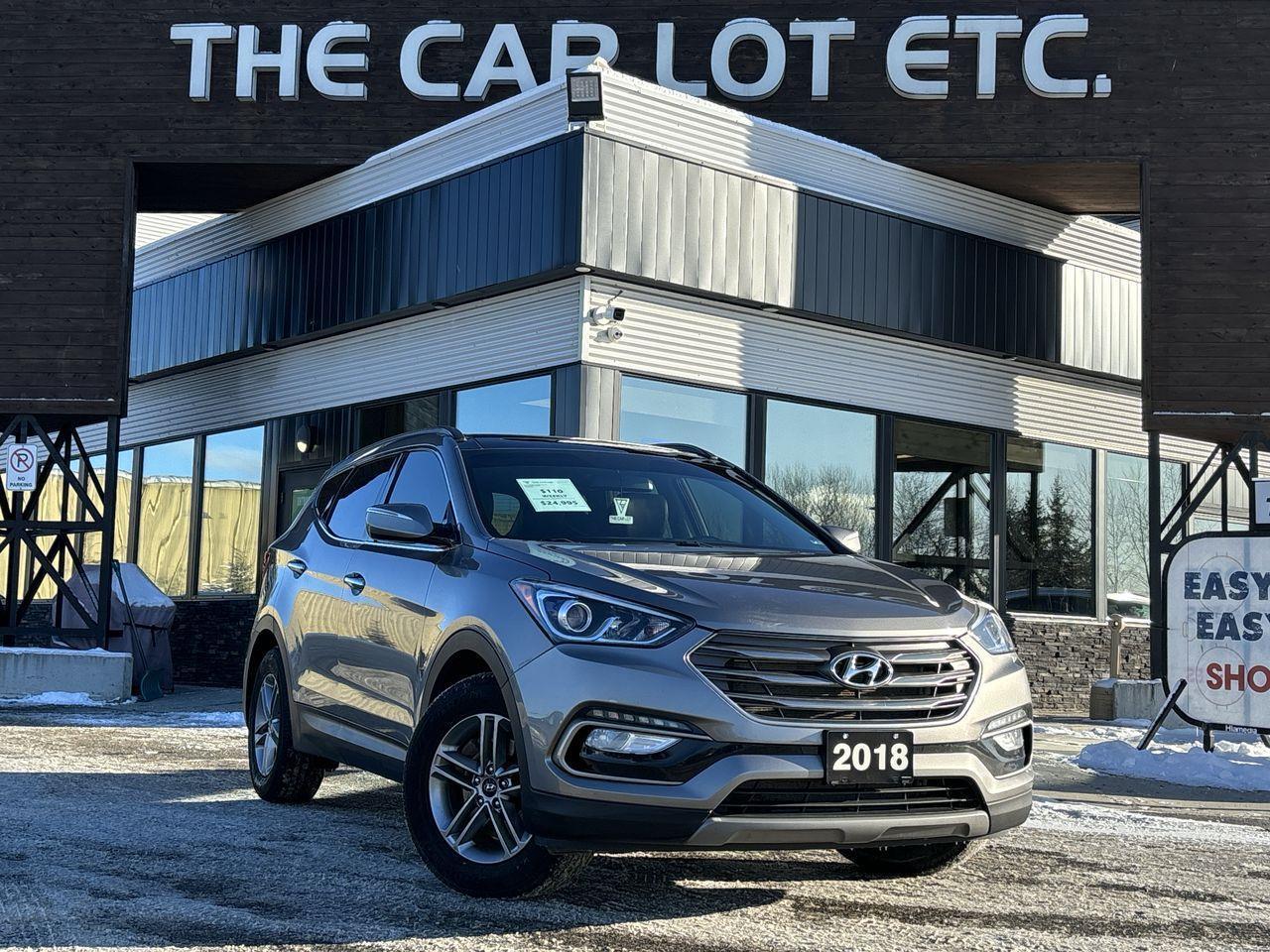 Used 2018 Hyundai Santa Fe Sport 2.4 Premium SIRIUS XM, BLUETOOTH, BACK UP CAM, HEATED LEATHER SEATS, MOONROOF!! for sale in Sudbury, ON