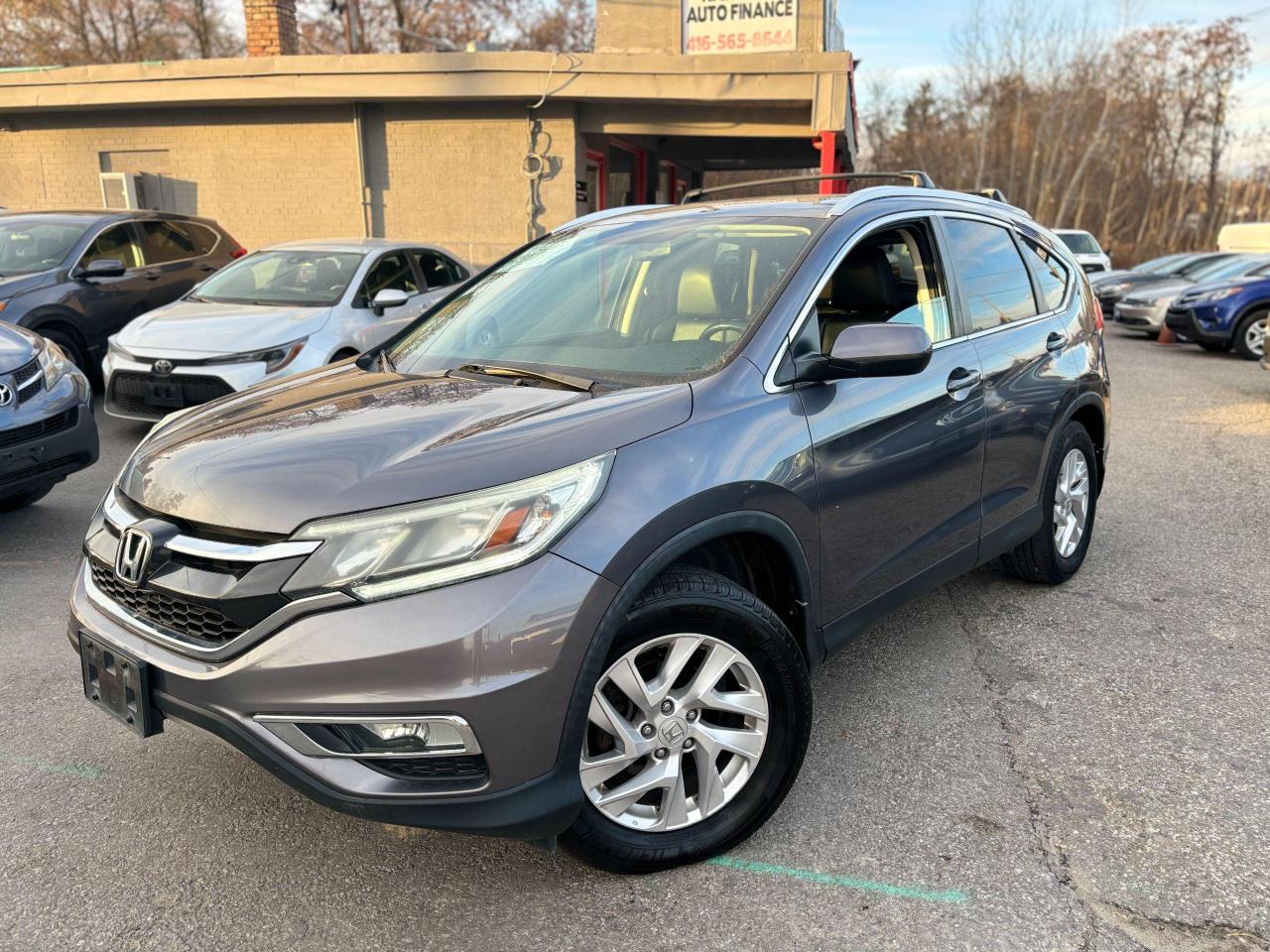 Used 2015 Honda CR-V AWD,EXL,CLEAN CARFAX,SAFET+3YEARS WARRANTY INCLUDE for sale in Richmond Hill, ON