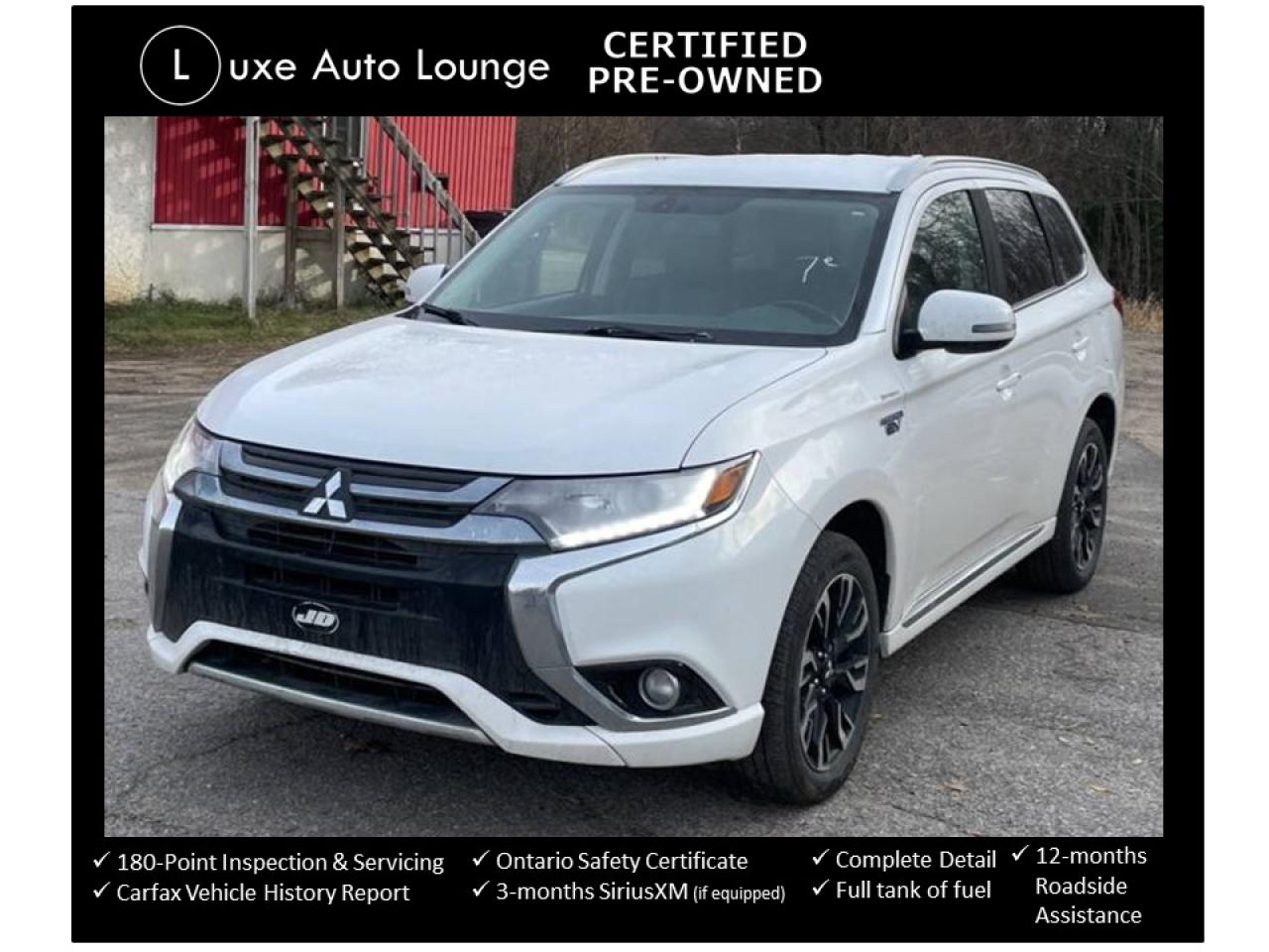 Used 2018 Mitsubishi Outlander PHEV SE AWD PHEV, LEATHER/SUEDE, BACK-UP CAM, ALLOYS! for sale in Orleans, ON