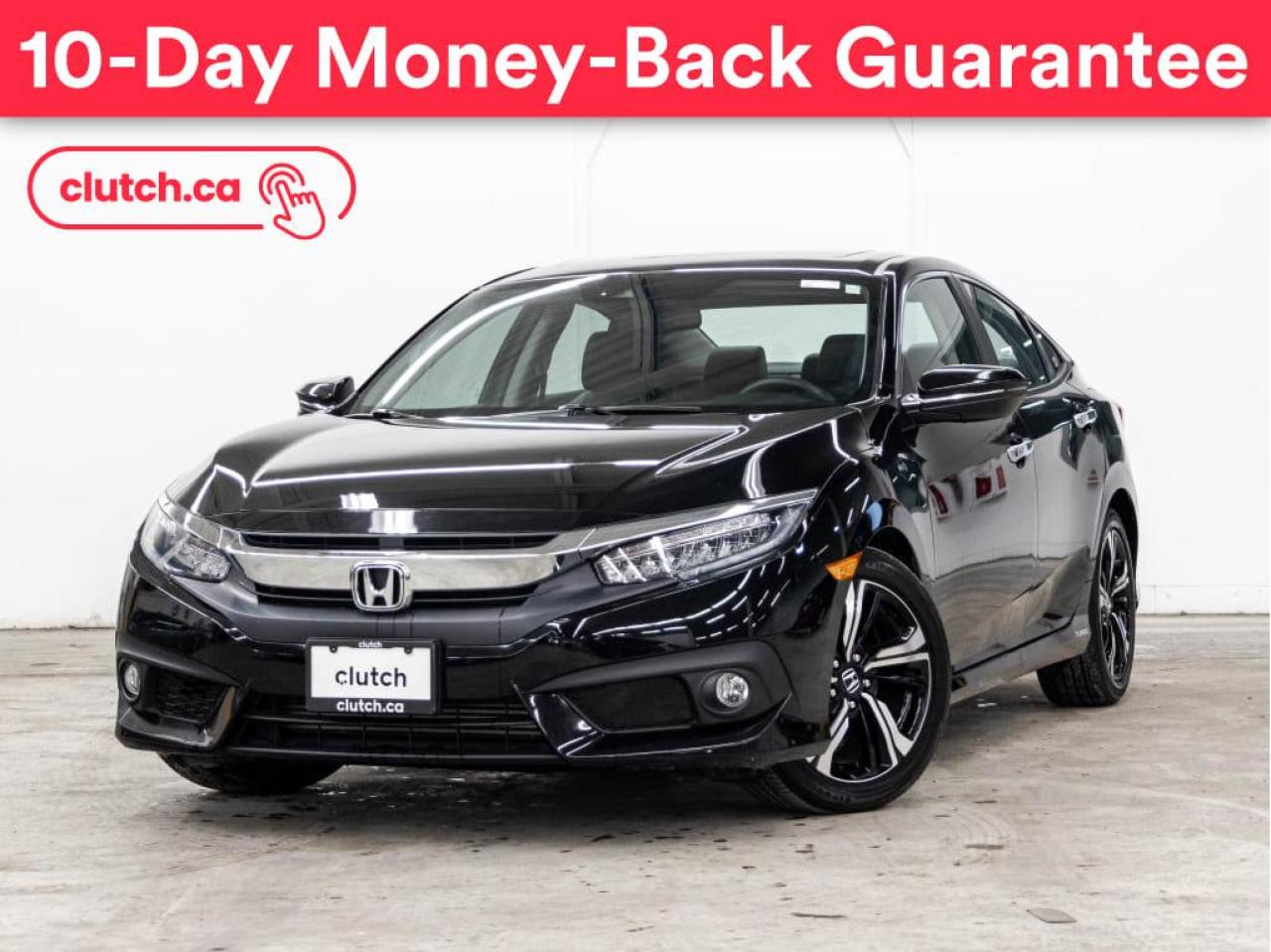 Used 2018 Honda Civic Sedan Touring w/ Apple CarPlay & Android Auto, Adaptive Cruise, A/C for sale in Toronto, ON