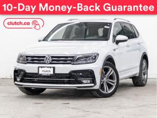 Used 2018 Volkswagen Tiguan Highline R-Line AWD w/ Drive Assist Pkg w/ Apple CarPlay & Android Auto, Bluetooth, Area View 360 for sale in Toronto, ON