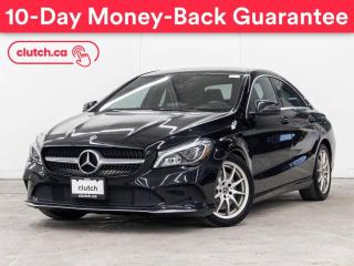 Used 2018 Mercedes-Benz CLA-Class 250 4Matic AWD w/ Apple CarPlay & Android Auto, Bluetooth, Rearview Cam for sale in Toronto, ON