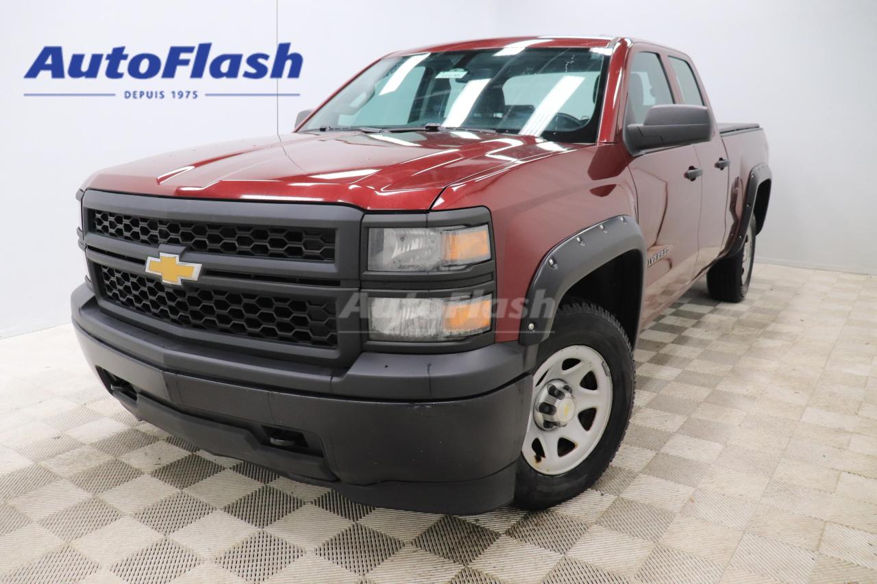 Used 2014 Chevrolet Silverado 1500 Work Truck, 4X4, Bas milages, 1 Propriétaire for sale in Saint-Hubert, QC