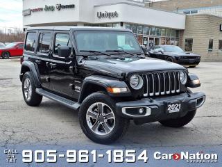 Used 2021 Jeep Wrangler Unlimited Sahara 4x4| COLD WEATHER GROUP| for sale in Burlington, ON